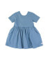 ფოტო #1 პროდუქტის Little Girls Knit Short Sleeve Twirl Dress