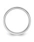 ფოტო #2 პროდუქტის Platinum Polished Flat Wedding Band Ring