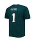 Фото #2 товара Men's Jalen Hurts Midnight Green Philadelphia Eagles Big and Tall Player Name and Number T-shirt