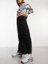 Cotton:On utility maxi skirt in black 36 - фото #1