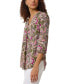 Фото #3 товара Women's Paisley 3/4-Sleeve Blouse