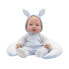 RAUBER Baby Carla With A Pajama Voice And Luna Cushion 33 cm Doll