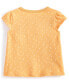 Baby Girls Dot-Print Short-Sleeve Ruffled Top, Created for Macy's