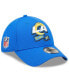 ფოტო #1 პროდუქტის Men's Royal Los Angeles Rams 2022 Sideline 39THIRTY Coaches Flex Hat