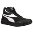 Фото #4 товара Puma Triple Mid Basketball Mens Black Sneakers Athletic Shoes 376451-09