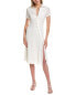 70/21 Polo Neck Shirtdress Women's White M