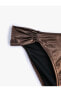 Фото #23 товара Плавки Koton Shiny Side Drape Normal Bel