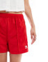 Adidas Originals Firebird shorts in red Kräftiges Scharlachrot/Weiß, 2XS - фото #5