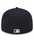 ფოტო #2 პროდუქტის Men's White Minnesota Twins 2024 Batting Practice Low Profile 59FIFTY Fitted Hat