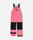 Big Girls Overall Snow Pants Candy Pink