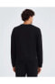 M Essential Crew Neck Sweatshirt Erkek Siyah Sweatshirt S232234-001