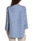 Фото #2 товара Joseph Ribkoff Textured Jacket Women's Blue 8