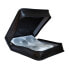 Фото #2 товара MEDIARANGE BOX93 - Wallet case - 200 discs - Black - Faux leather - Fleece - 120 mm - Black