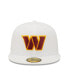 Фото #2 товара Men's White Washington Commanders Omaha 59Fifty Fitted Hat