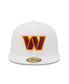 ფოტო #2 პროდუქტის Men's White Washington Commanders Omaha 59Fifty Fitted Hat