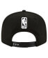 Men's Phoenix Suns Black & White 9FIFTY Snapback Hat