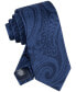 Фото #1 товара Men's Textured Exploded Paisley Tie
