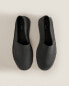 Фото #4 товара Minimalist leather babouche slippers