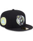 Фото #2 товара Men's Black Boston Celtics Color Pack 59FIFTY Fitted Hat