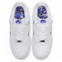 Nike Air Force 1 Low 07 LX "Chrome Luxe" 四钩纯色 防滑 低帮 板鞋 女款 白蓝