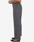 ფოტო #4 პროდუქტის Petite Worth Avenue Comfort Elastic Back Medium Length Pants