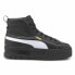 Фото #2 товара Puma Mayze Mid Lace Up Womens Black Sneakers Casual Shoes 38117002