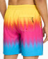 Фото #3 товара Men's 7" Tie-Dye Swim Shorts