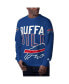 ფოტო #1 პროდუქტის Men's Royal Buffalo Bills Clutch Hit Long Sleeve T-shirt