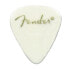 Фото #1 товара Fender Picks 351 White thin 12-Pack Classic Celluloid