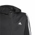 Hooded Sweatshirt for Girls Adidas Designed to Move Black