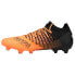 Фото #3 товара Puma Future 1.3 Firm GroundAg Eclipse Soccer Cleats Mens Orange Sneakers Athleti