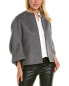 Фото #1 товара Michael Kors Melton Dolman Cookie Wool & Angora-Blend Top Women's Grey M