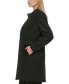 Фото #3 товара Women's Single-Breasted Boucle Walker Coat, Created for Macy's