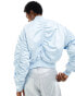 Фото #8 товара Calvin Klein Jeans satin badge logo bomber jacket in light blue