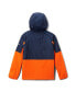 ფოტო #1 პროდუქტის Big Boys Navy Auburn Tigers Flanker Raglan Full-Zip Hoodie Jacket