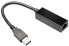 Gembird NIC-U3-02 - Wired - USB - Ethernet - 1000 Mbit/s - Black