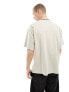 Barbour International Smith oversized t-shirt in off white