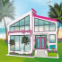 Liscianigiochi 76932 Barbie 2-storey villa to build yourself made of cardboard with the original Barbie included