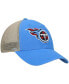 Фото #4 товара Men's Light Blue Tennessee Titans Flagship MVP Snapback Hat