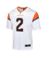 Фото #2 товара Футболка для малышей Outerstuff Nike Patrick Surtain II белая с игровыми номерами Denver Broncos