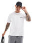 Jack & Jones oversized core back print t-shirt in white