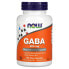 Фото #1 товара Аминокислоты NOW GABA, 750 мг, 200 капсул