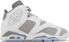 [384665-100] Grade School Air Jordan Retro 6 (GS) 'Cool Grey'