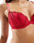 Ann Summers Sexy Lace non-padded bra in red