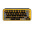 Фото #1 товара Logitech POP Keys Wireless Mechanical Keyboard With Emoji Keys - Mini - Bluetooth - Mechanical - QWERTZ - Black - Grey - Yellow
