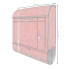 Фото #11 товара Почтовый ящик banjado с розовыми деревянными ламелями