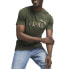 Puma Essential Camo Graphic Crew Neck Short Sleeve T-Shirt Mens Green Casual Top