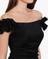 Фото #2 товара Платье XSCAPE с открытыми плечами и оборками