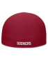 Фото #4 товара Men's Crimson/White Oklahoma Sooners Team Logo Performance Fitted Hat