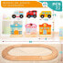 Фото #5 товара WOOMAX Playset Wooden Circuit With Buildings And People Cars